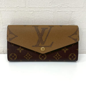 ルイヴィトン モノグラムジャイアントリバース ポルトフォイユサラ M80726