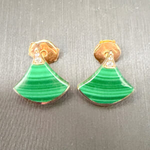 ブルガリ ディーヴァドリームマラカイトピアス 355794