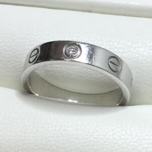 カルティエ ラブリング スモールサイズ B4050500