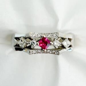 ルビーリング 0.15ct