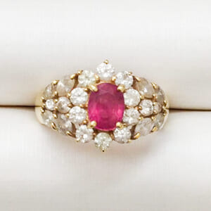 ルビーリング 0.87ct