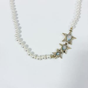 シャネル ロングフェイクパールネックレス 