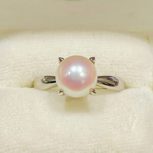 真珠リング 8.45mm