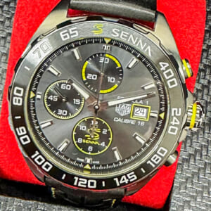 タグホイヤー フォーミュラ1 キャリバー16 クロノグラフ アイルトンセナスペシャルエディション CAZ201B.FC6487