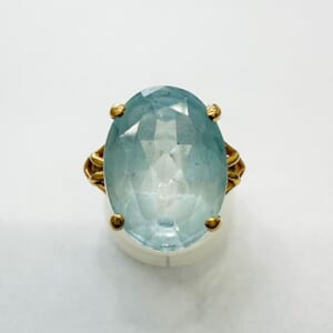 アクアマリンリング 10.96ct