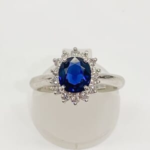 サファイアリング 1.15ct