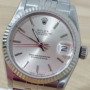 ロレックス デイトジャスト 68274 ボーイズ リューズ不良