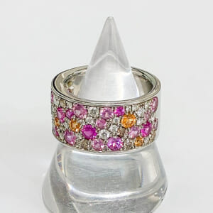 ミキモト ダイヤモンドリング K18WG