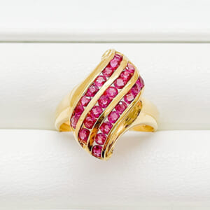 ルビーリング 1.340ct