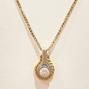 ダイヤモンドネックレス 0.224ct