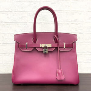 エルメス バーキン 30 キャンディ エプソン トスカ ローズディリアン
