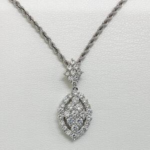 ダイヤモンドネックレス 2ct