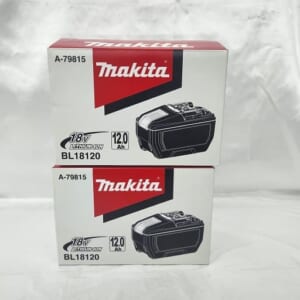 マキタ リチウムイオンバッテリー BL18120 2点