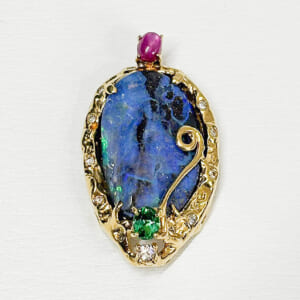 オパールペンダントトップ 35.85ct