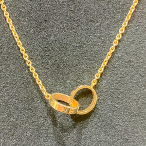 カルティエ ベビーラブネックレス