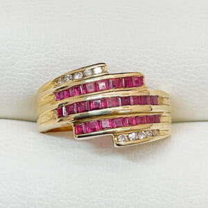 ルビーリング K18