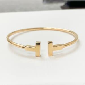 ティファニー ティファニーT ワイヤーブレスレット