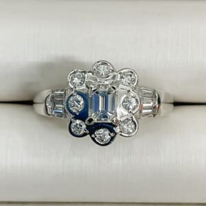 ダイヤモンドリング 0.390ct