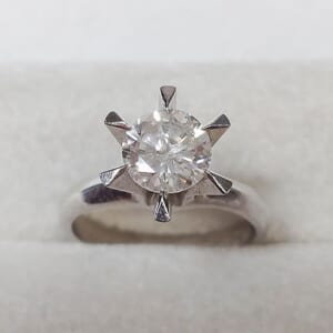 ダイヤモンドリング 1.15ct