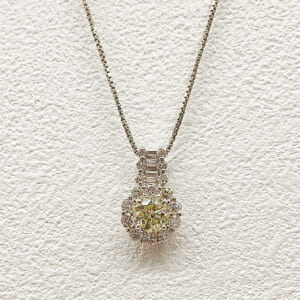 ダイヤモンドネックレス 1.098ct