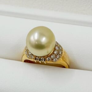 真珠リング 12.8mm