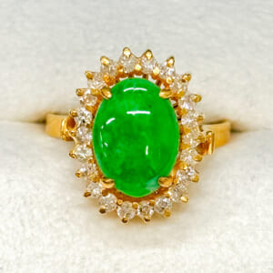 ヒスイリング K18