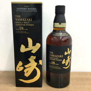 山崎 18年 シングルモルト 箱ダメージ有