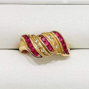 ルビーリング K18