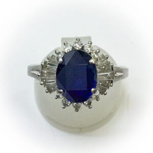 サファイアリング 2.89ct