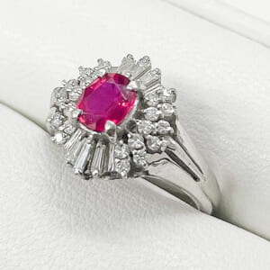 ルビーリング 0.65ct