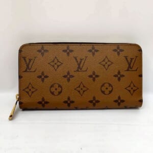 ルイヴィトン モノグラムリバース ジッピーウォレット M82444
