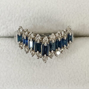 サファイアリング 0.83ct