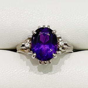 アメシストリング PT900