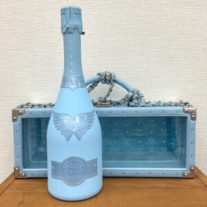 エンジェル ドゥミセック ブルー レザータイプ