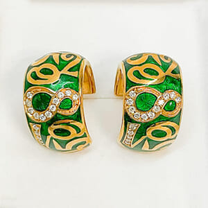 フランクミュラー タリスマンイヤリング