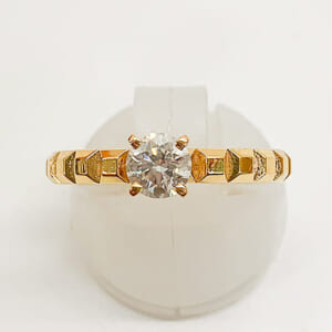 ブシュロン キャトルクルドパリソリテールリング