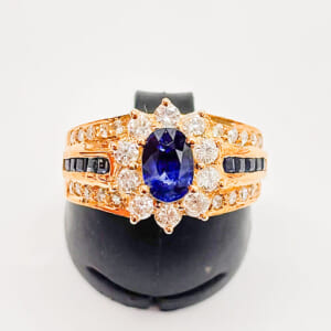 サファイアリング 0.95ct