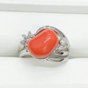 サンゴリング 6.669ct