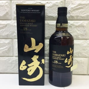 山崎 18年 シングルモルト 箱傷有