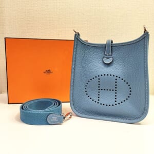 エルメス エヴリン TPM ニューブルージーン