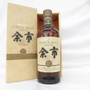 余市 15年 シングルモルト 箱付