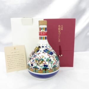サントリーボトルコレクション 九谷焼 色絵宝づくし文 箱/冊子付