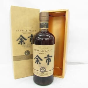 余市 20年 シングルモルト 箱付