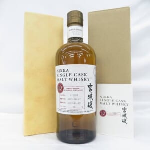 宮城峡 シングルカスクモルト 10年 2009-2019 箱/冊子付