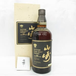 山崎 18年 ピュアモルト 750ml 箱/冊子付
