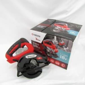 京セラ KYOCERA 京セラ 充電式マルノコ BW-1800 中古