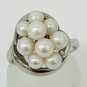 真珠リング 4.5mm