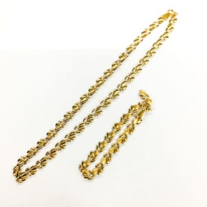 K18 ネックレス・ブレスレット など2点