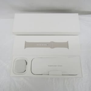 Apple Watch アップルウォッチ Series9 41mm GPS MR8T3J/A スターライトアルミ+スターライトバンド(S/M) 中古品