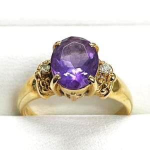 アメシストリング 1.5ct
